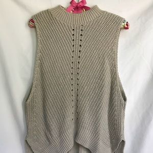 No Shoulder, Crew-Neck Sweater from Express